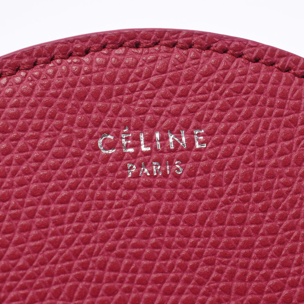 Celine Pink Wallet Calfskin Round - Picture 9 of 12